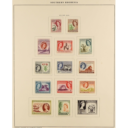 115 - [a] COMMONWEALTH MINT COLLECTION on various leaves in binders. QV to early QEII but chiefly from KGV... 