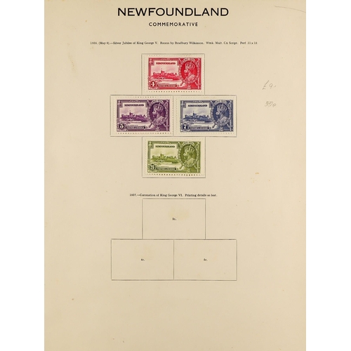 115 - [a] COMMONWEALTH MINT COLLECTION on various leaves in binders. QV to early QEII but chiefly from KGV... 