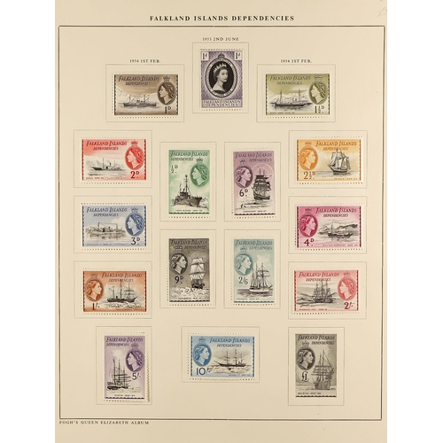 115 - [a] COMMONWEALTH MINT COLLECTION on various leaves in binders. QV to early QEII but chiefly from KGV... 