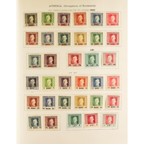 122 - IDEAL' ALBUM FOR 1915 - 1930 well- filled with mint & used Br Empire & overseas stamps (est. 8000+ s... 