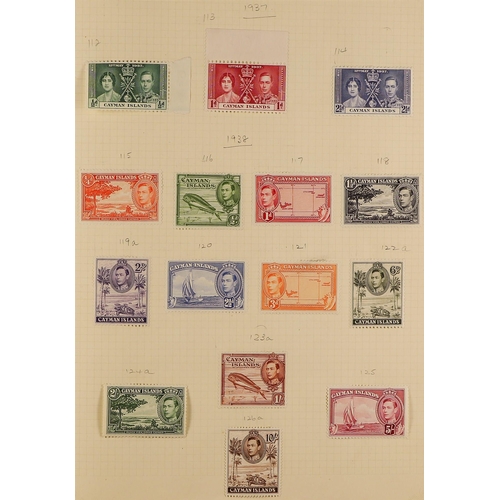 125 - COMMONWEALTH QV to QEII mint & used collection in an album with Falkland Is, British West Indies and... 