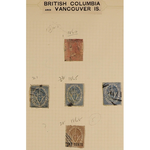 125 - COMMONWEALTH QV to QEII mint & used collection in an album with Falkland Is, British West Indies and... 