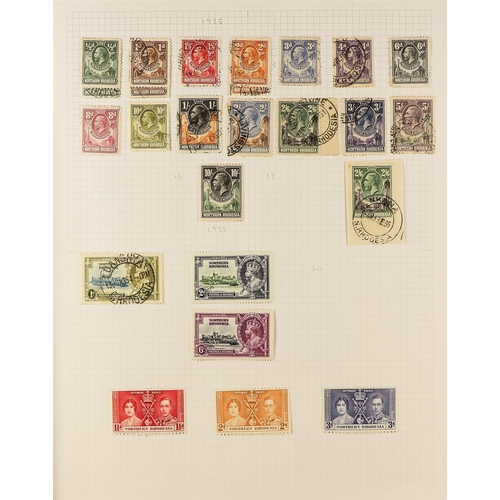 127 - THE RHODESIAS COLLECTION of mint & used stamps spanning 1924-1978, in an album, Northern Rhodesia, S... 