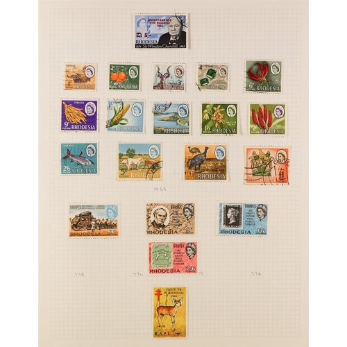 127 - THE RHODESIAS COLLECTION of mint & used stamps spanning 1924-1978, in an album, Northern Rhodesia, S... 