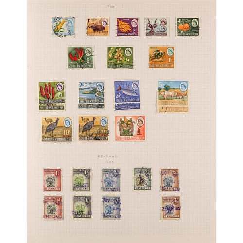 127 - THE RHODESIAS COLLECTION of mint & used stamps spanning 1924-1978, in an album, Northern Rhodesia, S... 