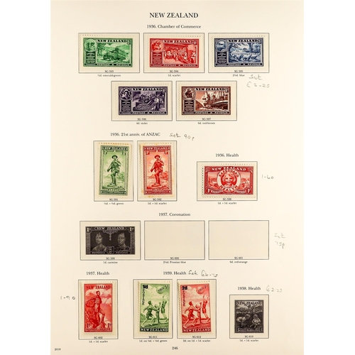 133 - SIX KING GEORGE VI ALBUMS IN SLIP CASES WITH MINT STAMPS. The 6 volumes of the 