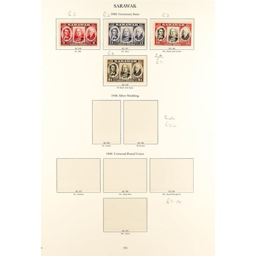 133 - SIX KING GEORGE VI ALBUMS IN SLIP CASES WITH MINT STAMPS. The 6 volumes of the 