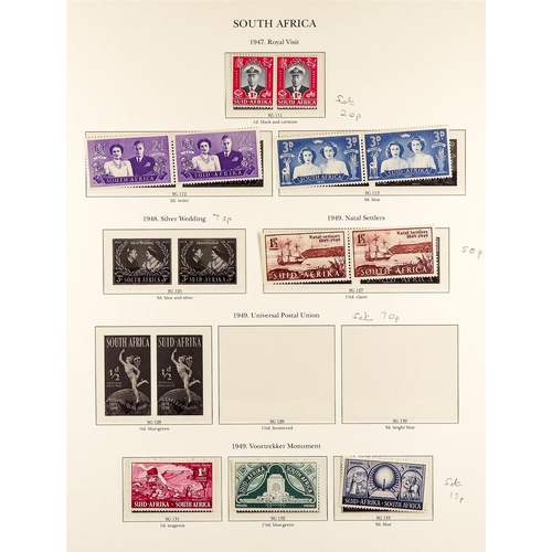 133 - SIX KING GEORGE VI ALBUMS IN SLIP CASES WITH MINT STAMPS. The 6 volumes of the 