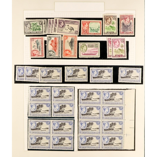 135 - [c] WORLD (MAINLY BRITISH PACIFIC) IN TWO CARTONS mint & used with strength in BRITISH PACIFIC small... 