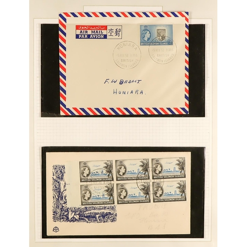 135 - [c] WORLD (MAINLY BRITISH PACIFIC) IN TWO CARTONS mint & used with strength in BRITISH PACIFIC small... 