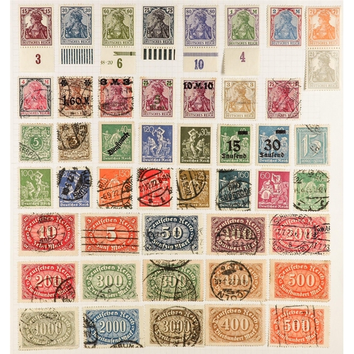 137 - EUROPEAN COUNTRIES ON ALBUM PAGES An extensive mint & used, chiefly 20th Century collection on a thi... 