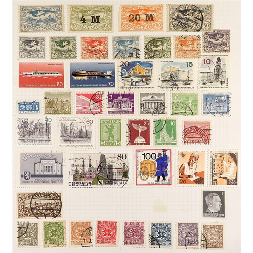 137 - EUROPEAN COUNTRIES ON ALBUM PAGES An extensive mint & used, chiefly 20th Century collection on a thi... 