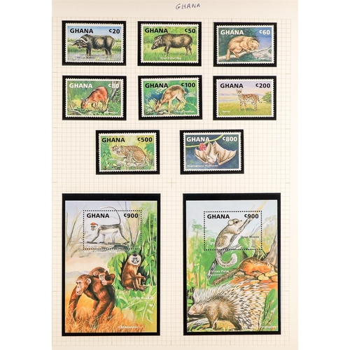 142 - BRITISH AFRICA UNMOUNTED MINT collection in album of 1960s - 2010s stamps, miniature sheets & sheetl... 