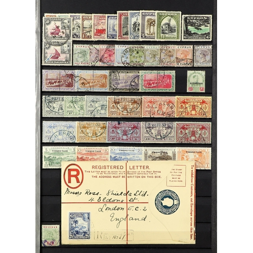 147 - COMMONWEALTH selection of chiefly QV-KGV used stamps & covers on black stock pages, stc £2500+ (appr... 