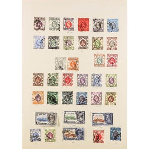 149 - COMMONWEALTH - BRITISH ASIA mostly used stamps to the 1970's on various SG 