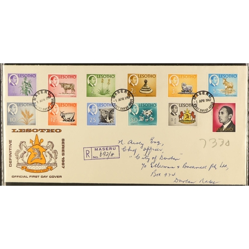 166 - WORLD COVERS, FDC's, MINI-SHEETS ETC Accumulation in sixteen cover albums, includes British Commonwe... 