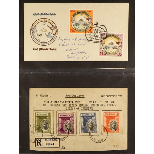 166 - WORLD COVERS, FDC's, MINI-SHEETS ETC Accumulation in sixteen cover albums, includes British Commonwe... 