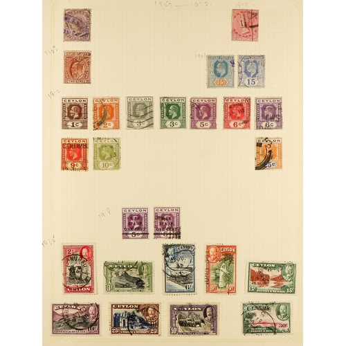 174 - EXTENSIVE WORLD COLLECTION in ten albums, mint & used stamps from all over the world. Includes Great... 