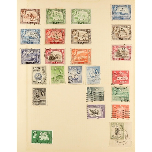 174 - EXTENSIVE WORLD COLLECTION in ten albums, mint & used stamps from all over the world. Includes Great... 