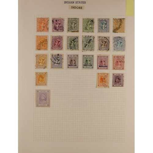 175 - GREENLAND TO IRAQ WORLD WIDE COLLECTION of mint and used stamps in an album includes Guatemala, Hond... 