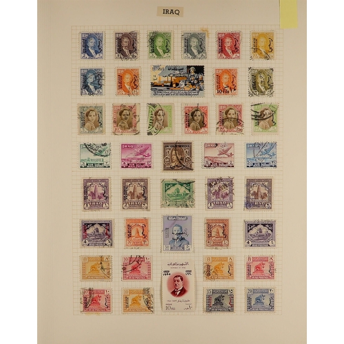 175 - GREENLAND TO IRAQ WORLD WIDE COLLECTION of mint and used stamps in an album includes Guatemala, Hond... 