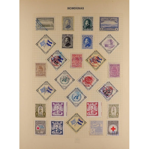 175 - GREENLAND TO IRAQ WORLD WIDE COLLECTION of mint and used stamps in an album includes Guatemala, Hond... 