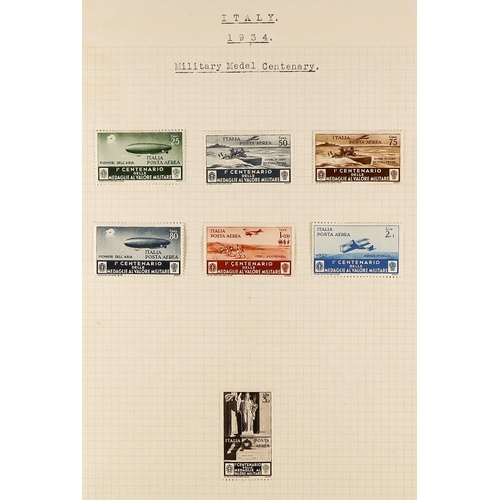 194 - 1925 - 1952 'AIRS' MINT WORLD COLLECTION in album and on pages. Wide range of countries with many be... 