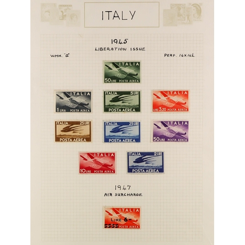 194 - 1925 - 1952 'AIRS' MINT WORLD COLLECTION in album and on pages. Wide range of countries with many be... 