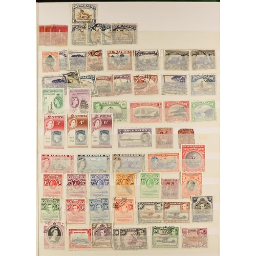 195 - COMMONWEALTH IN 2 BOXES with mint & used stamps in 21 albums, a box file, sheet files etc, strongest... 