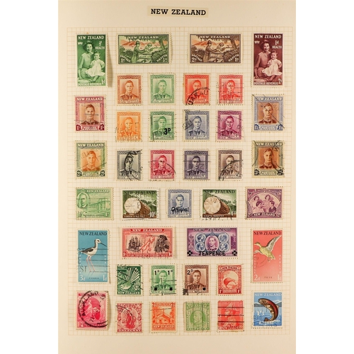 199 - NEWFOUNDLAND TO POLAND WORLD WIDE COLLECTION of mint and used stamps in album includes New Zealand w... 