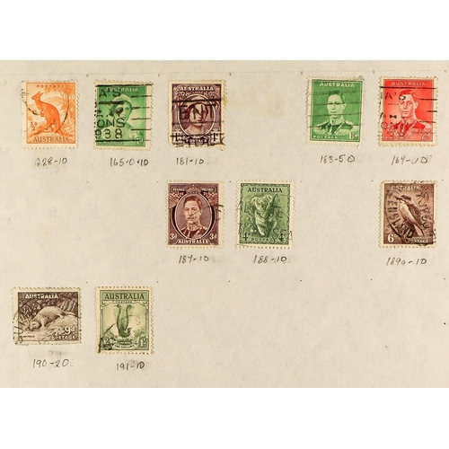 200 - WORLD COLLECTION Mostly 20th Century mint & used stamps on a thick pale of pages & in envelopes. As ... 