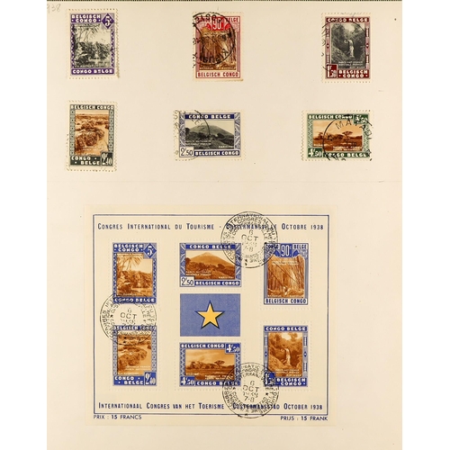 208 - TWO OLD ALBUMS of largely Belgium and Congo, plus some Luxembourg and French Colonies. (Qty)
Lot 208... 