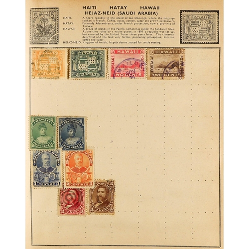 222 - BOX OF WORLD AND ROYALTY COLLECTIONS. Includes mint and used stamps, miniature sheets, and a few FDC... 