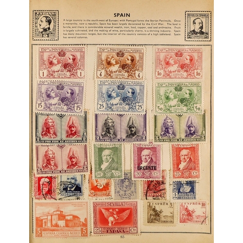 222 - BOX OF WORLD AND ROYALTY COLLECTIONS. Includes mint and used stamps, miniature sheets, and a few FDC... 