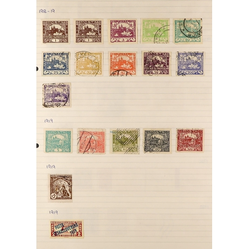 223 - COLLECTIONS AND COVERS in two boxes. Used GB stamps (QV - QEII) in home-made wallets, world collecti... 