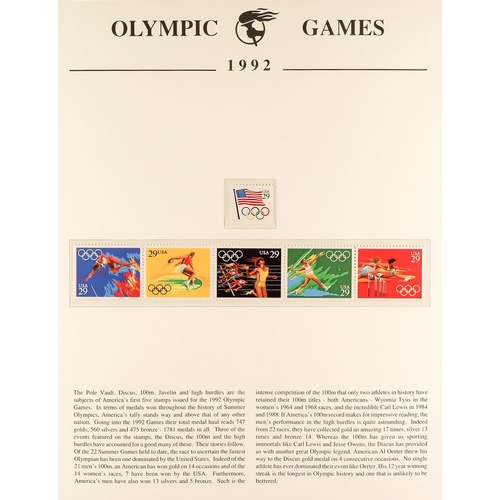 233 - WORLD IN TWO BOXES. Albums, loose and covers. Includes Olympic, WWF and modern Commonwealth. Many 10... 