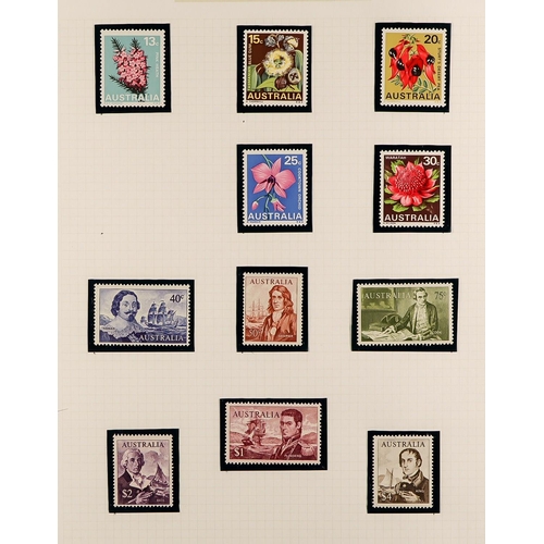 247 - COMMONWEALTH COLLECTION in five SG International spring back stamp albums with slip cases. Mint and ... 