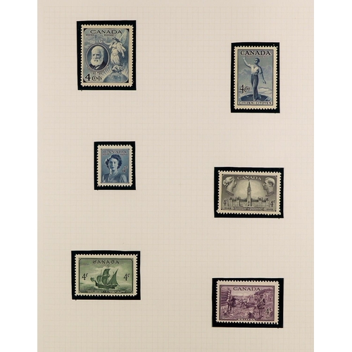 247 - COMMONWEALTH COLLECTION in five SG International spring back stamp albums with slip cases. Mint and ... 