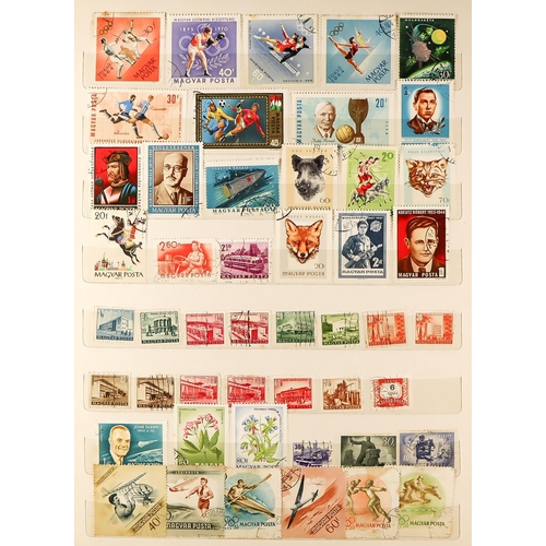 259 - WORLD COLLECTION IN FOUR STOCKBOOKS. Includes some penny reds, a few covers, and a small amount of f... 