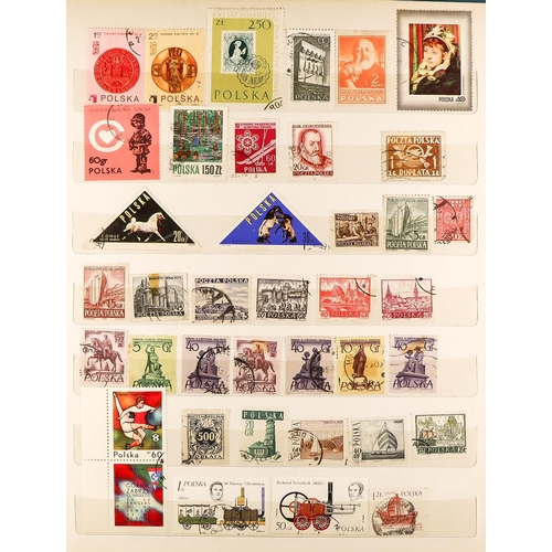 259 - WORLD COLLECTION IN FOUR STOCKBOOKS. Includes some penny reds, a few covers, and a small amount of f... 