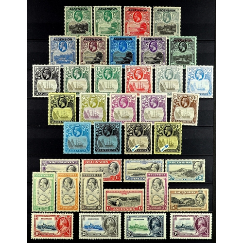 289 - ASCENSION 1922 - 1953 MINT COLLECTION from 1922 complete set SG 1/9, 1924-33 Badge complete set SG 1... 