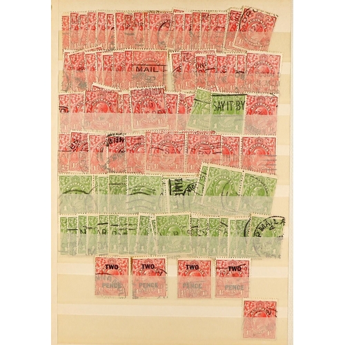 319 - AUSTRALIA INTERESTING ESTATE ACCUMULATION 20th Century mint (many never hinged) & used stamps on pag... 