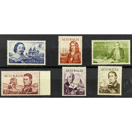 319 - AUSTRALIA INTERESTING ESTATE ACCUMULATION 20th Century mint (many never hinged) & used stamps on pag... 