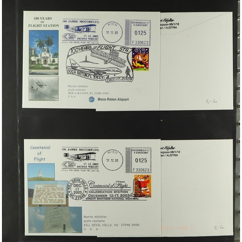 328 - AUSTRIA 2000's-2010's FIRST FLIGHTS & SPECIAL FLIGHTS ILLUSTRATED COVERS COLLECTION all illustrated ... 