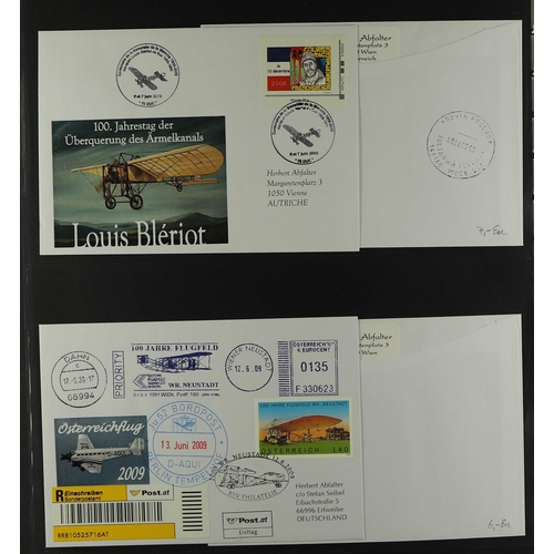 328 - AUSTRIA 2000's-2010's FIRST FLIGHTS & SPECIAL FLIGHTS ILLUSTRATED COVERS COLLECTION all illustrated ... 