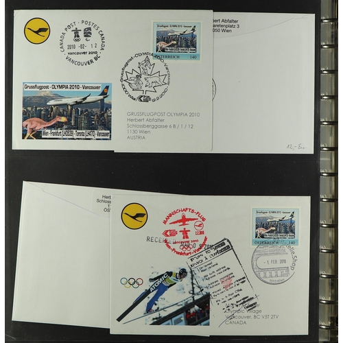 328 - AUSTRIA 2000's-2010's FIRST FLIGHTS & SPECIAL FLIGHTS ILLUSTRATED COVERS COLLECTION all illustrated ... 