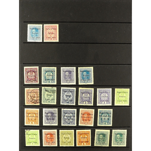 329 - AUSTRIA BALANCE OF SPECIALIZED COLLECTION in an album of 1870 - 1950's mint & used stamps, particula... 