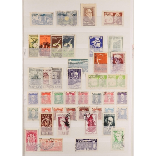 371 - BRAZIL 1849 - 2015 EXTENSIVE COLLECTION of mint & used stamps in a stock book (1500+ stamps)
Lot 371... 