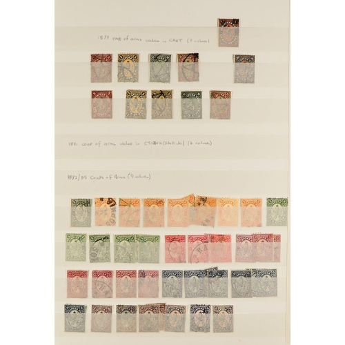 392 - BULGARIA 1879 - 2001 IN 2 LARGE STOCK BOOKS. Comprehensive chiefly used ranges incl 'back of the boo... 