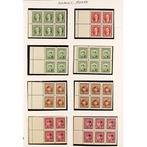 412 - CANADA 1897 - 2010 EXTENSIVE MINT / NEVER HINGED MINT COLLECTION in three well-filled SG Canada albu... 